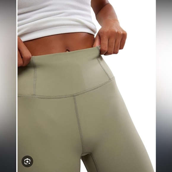 Free People X FP Movement Never Better 7/8 Length Leggings in Sage Stone NWT - Picture 3 of 4